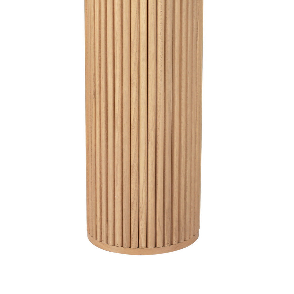 Console Table Oval 115CM Pine-Furniture > Living Room > Side Tables-Nomica Living