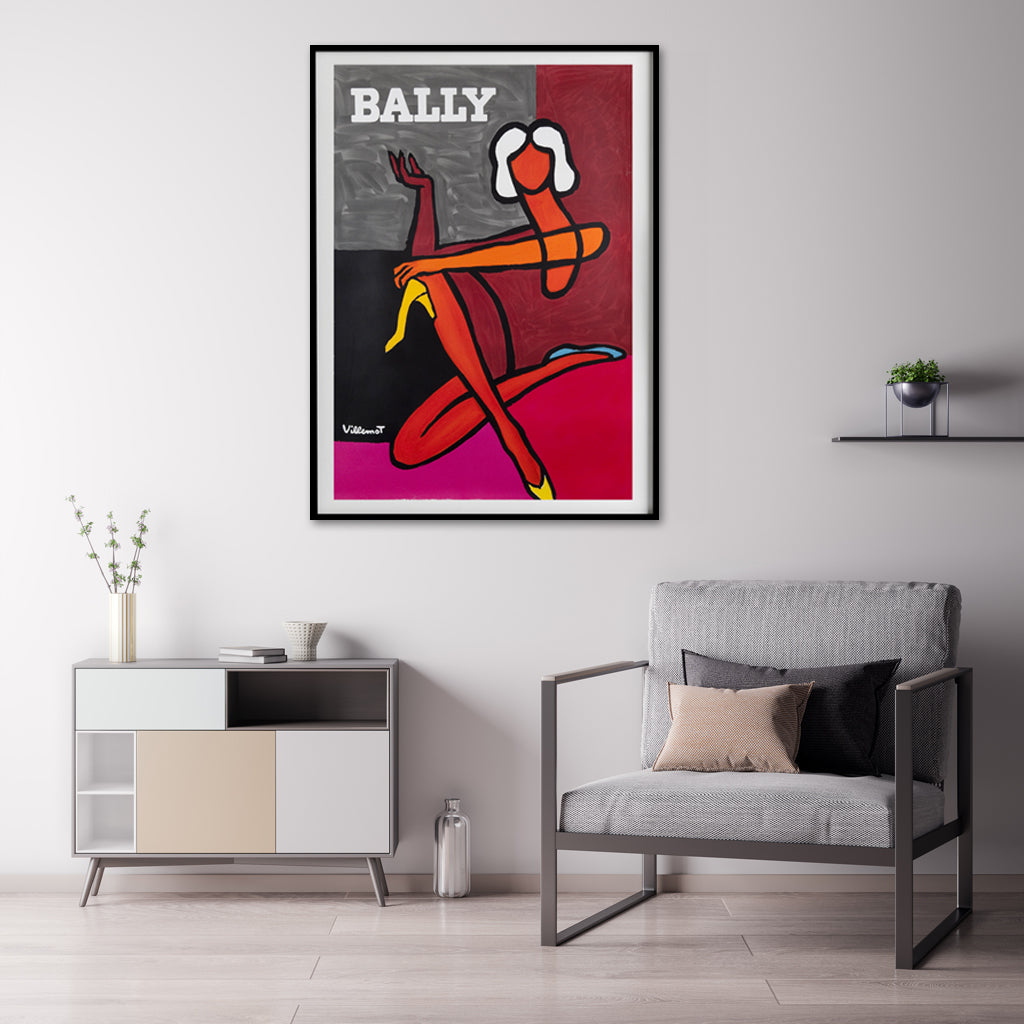 Fashion Woman Wall Art – 80cm x 120cm Black Frame Canvas