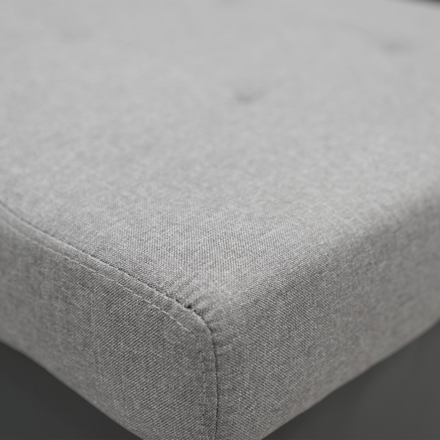 L-Shaped Corner Linen Sofa Lounge Couch – Grey-Furniture > Sofas > Sofas & Sofa Beds-Nomica Living