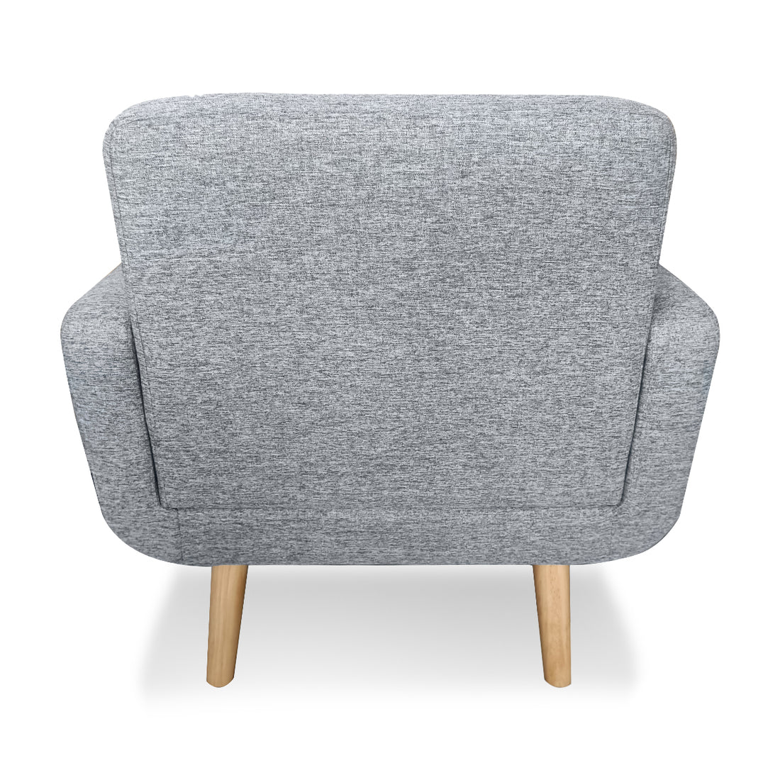 6-Seater Linen Sofa Set - Light Grey-Furniture > Sofas > Sofas & Sofa Beds-Nomica Living