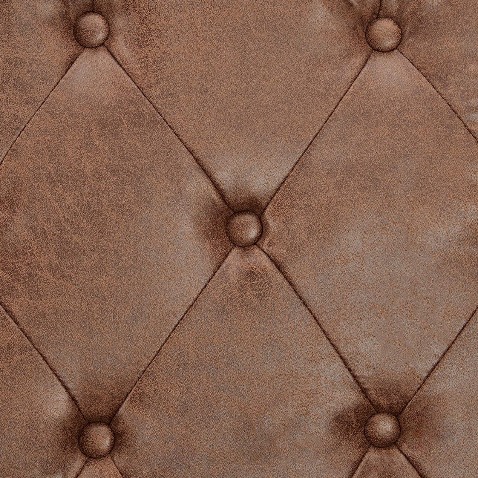 Faux 3-Seater Velvet Tufted Sofa Bed - Stylish Design - Brown-Furniture > Sofas > Sofas & Sofa Beds-Nomica Living