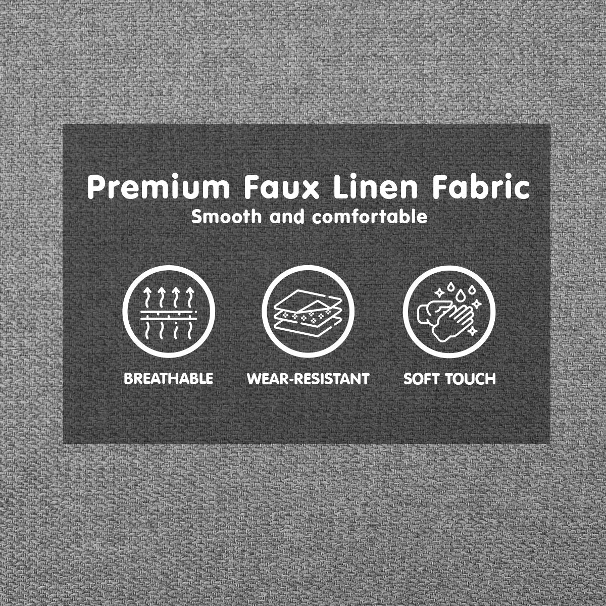 3-Seater Corner Sofa Bed with Chaise Lounge - Light Grey-Furniture > Sofas > Sofas & Sofa Beds-Nomica Living