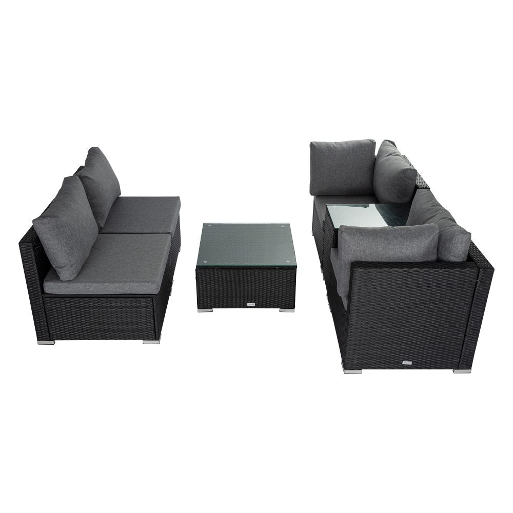 9-Piece Modular Outdoor Lounge Set