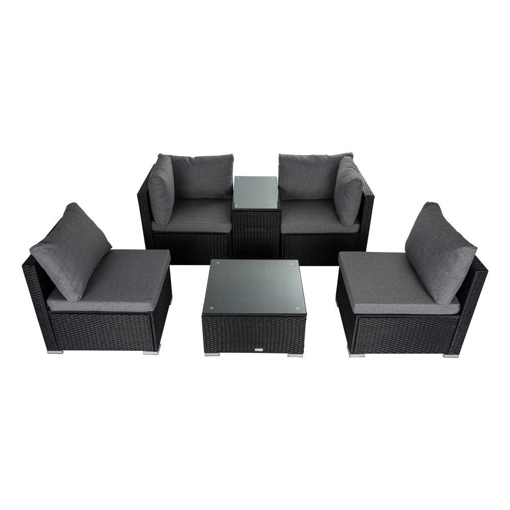 9-Piece Modular Outdoor Lounge Set