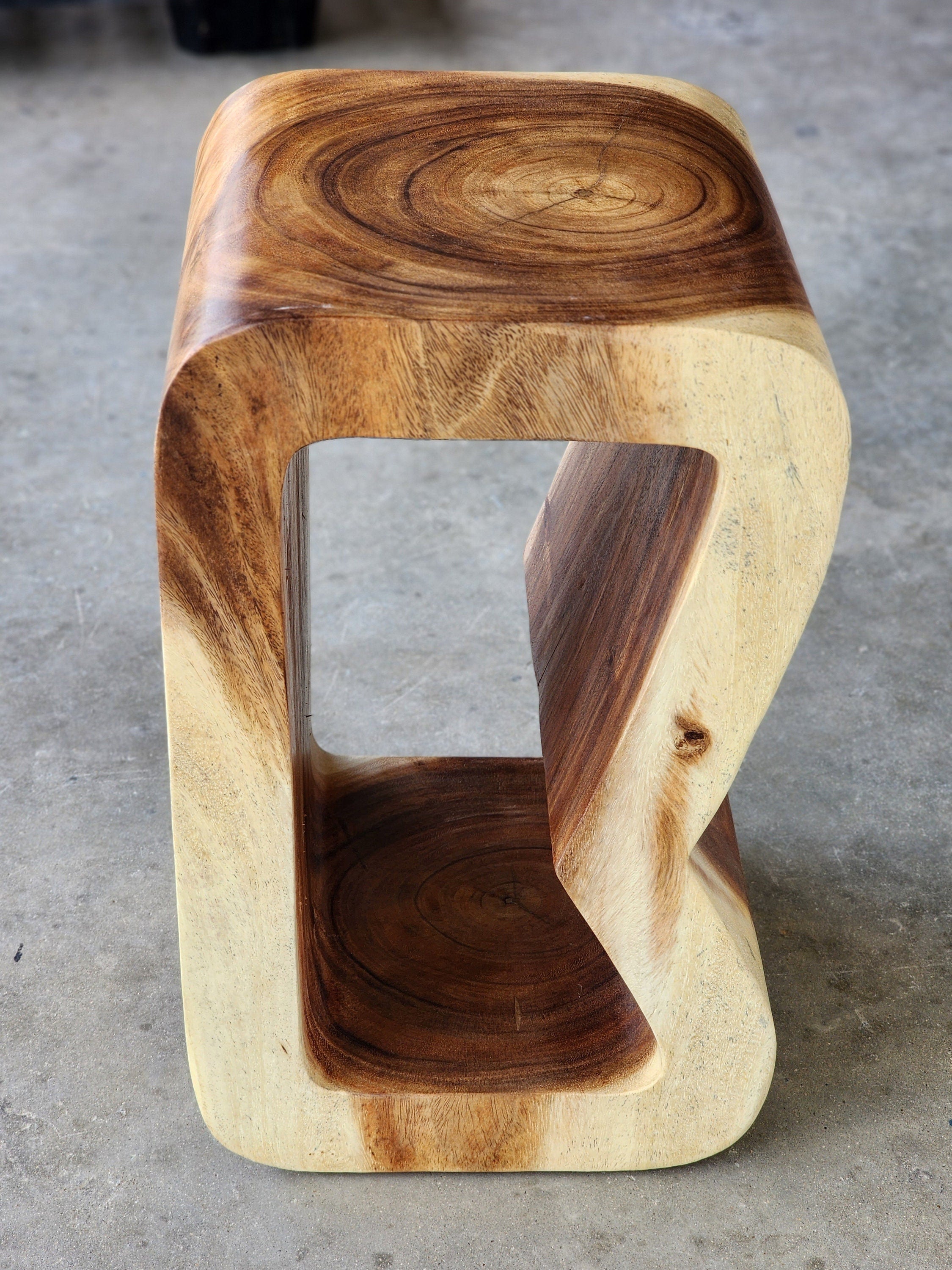 Handcrafted Solid Wood Side Table – Coffee or Entrance Corner-Furniture > Living Room > Coffee Tables-Nomica Living