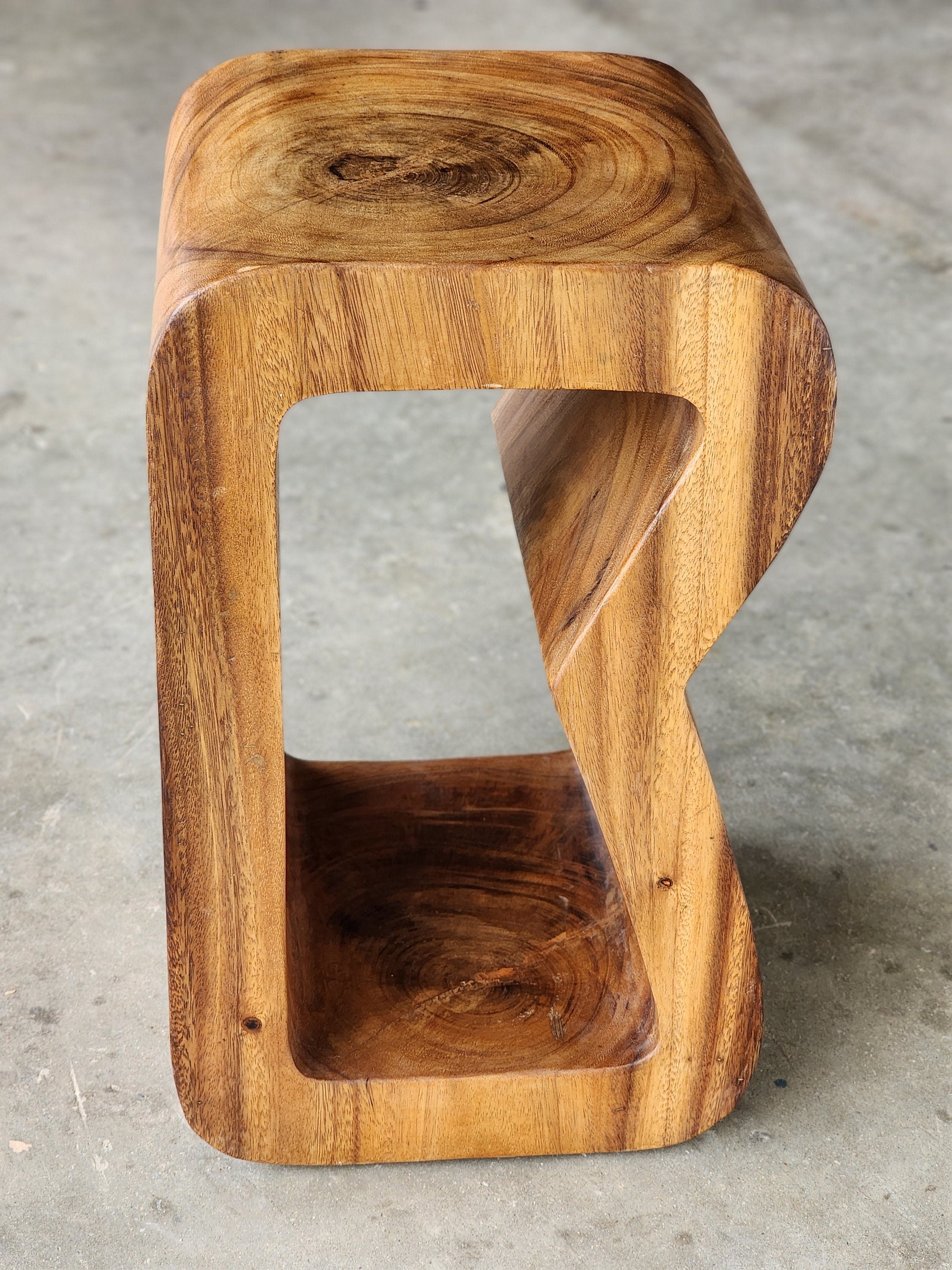 Handcrafted Solid Wood Side Table – Coffee or Entrance Corner-Furniture > Living Room > Coffee Tables-Nomica Living