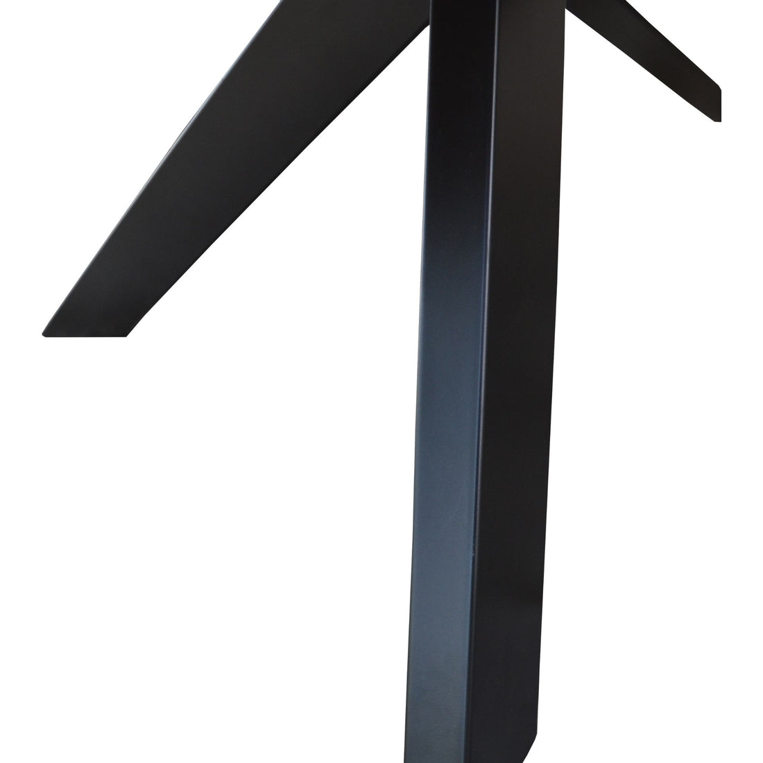 Live Edge Acacia Wood Dining Table - 210cm Natural Timber with Metal Legs Modern Industrial Design