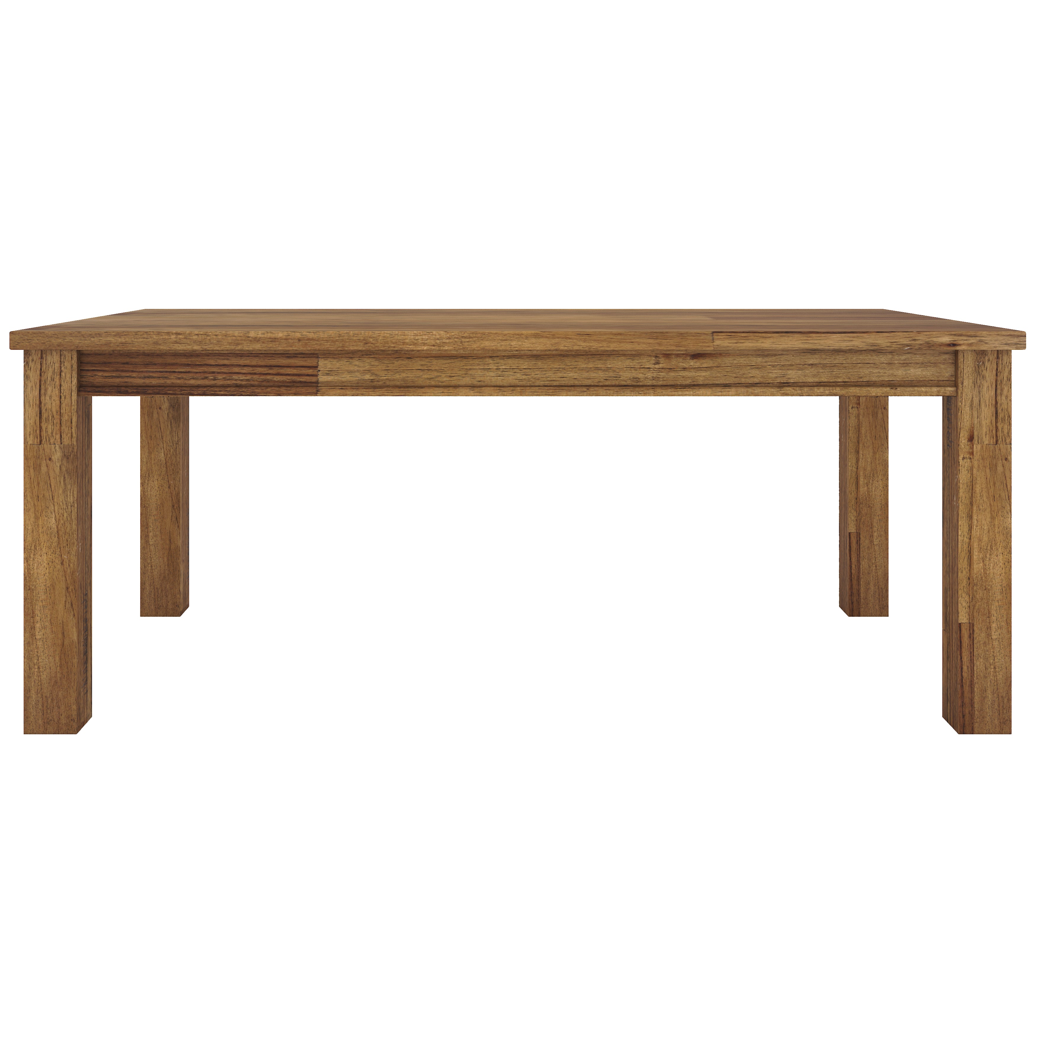 Mt Ash Wood Dining Table - 190cm Natural Brown Modern Dining Furniture