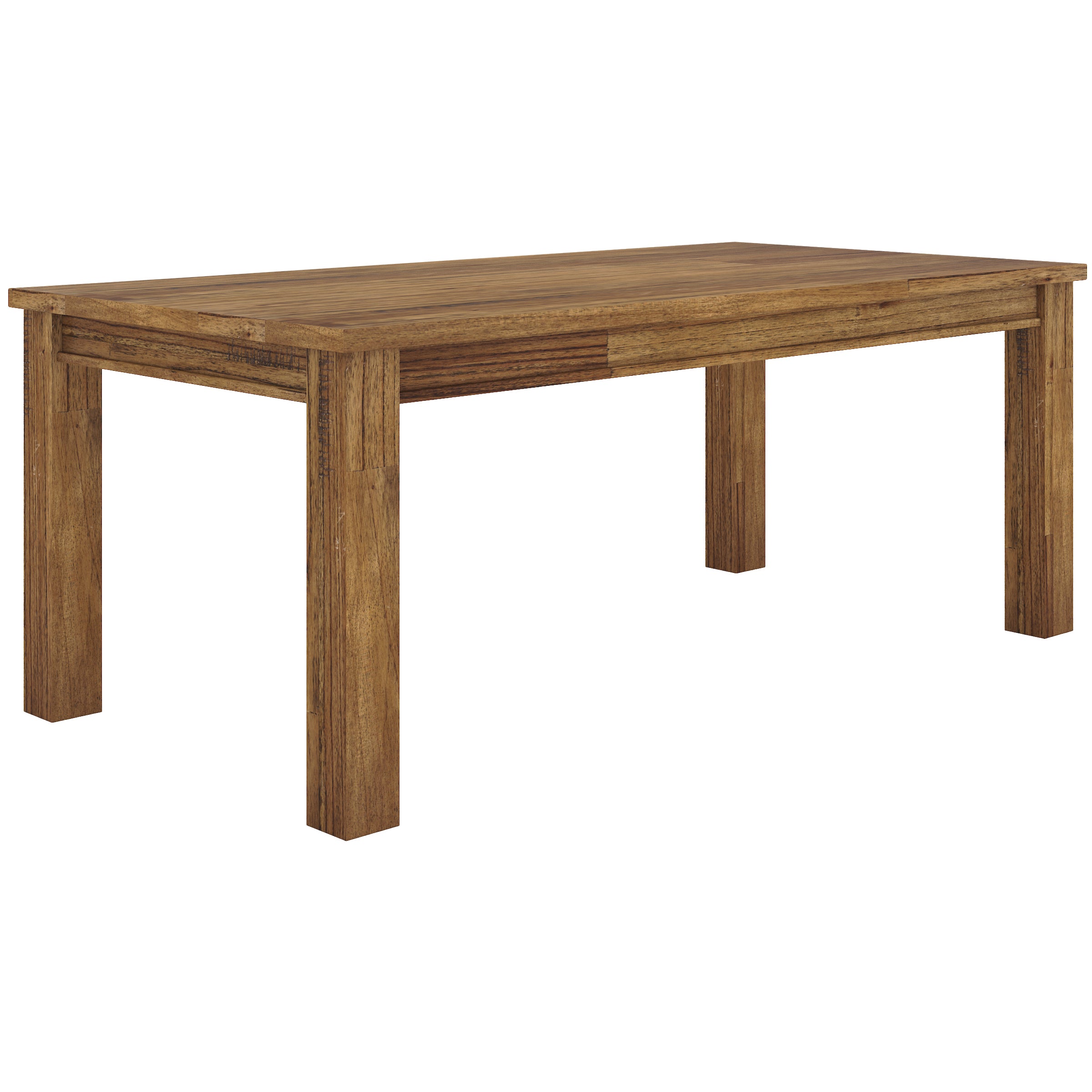 Mt Ash Wood Dining Table - 190cm Natural Brown Modern Dining Furniture