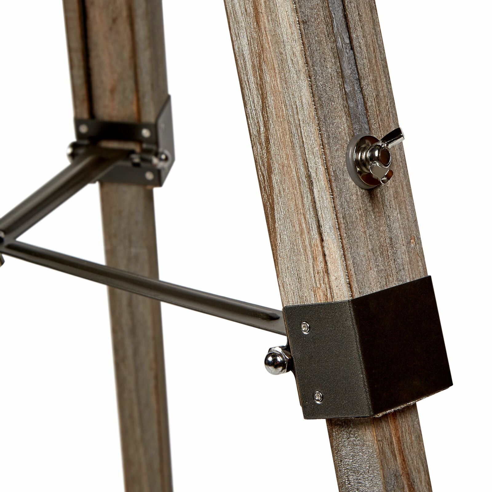 153cm Nautical Tripod Floor Lamp w Matte Grey Lamp Head Searchlight Spot Light-Home & Garden > Lighting > Floor Lamps-Nomica Living