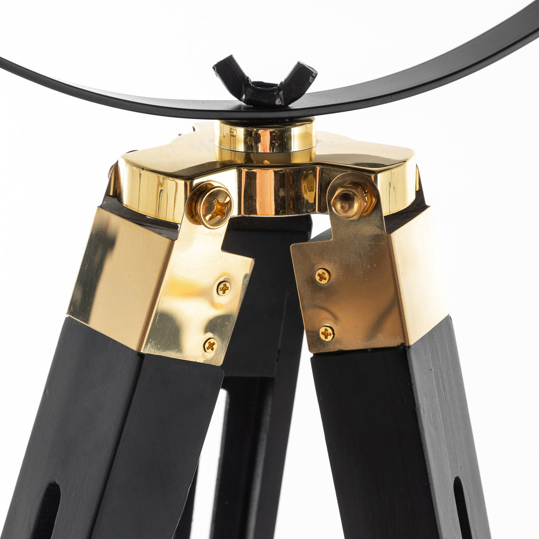 Premium Tripod Spotlight Lamp Nautical Designer Extendable Light - Matte Black-Home & Garden > Lighting > Floor Lamps-Nomica Living