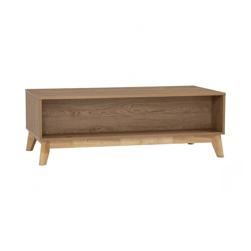 Hirado Coffee Table with Storage Drawers - Natural Finish-Furniture > Living Room > Coffee Tables-Nomica Living