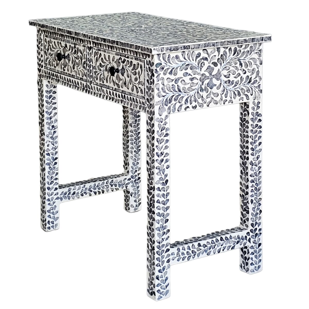 Pearl Essence Mother of Pearl Console Table-Furniture > Living Room > Side Tables-Nomica Living