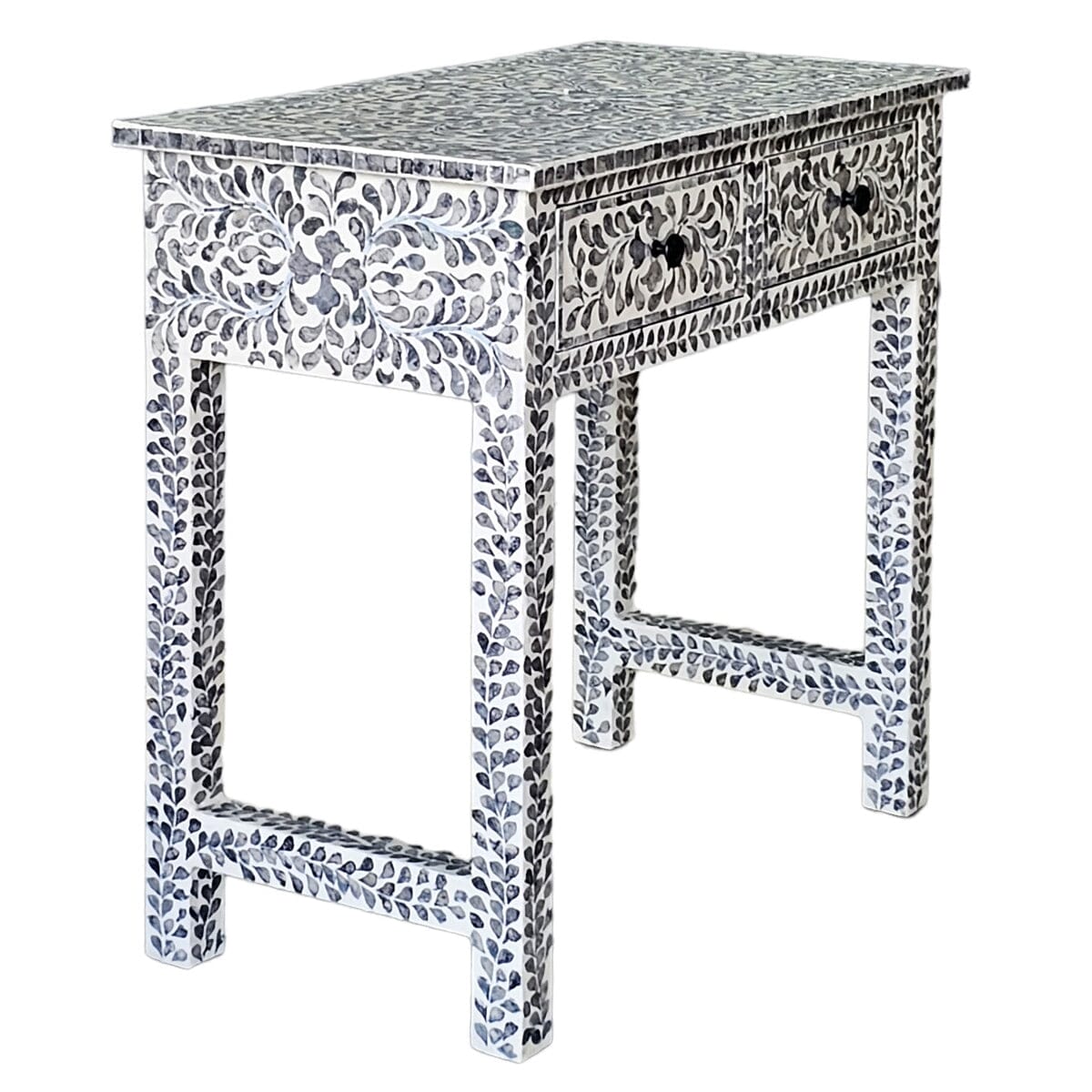 Pearl Essence Mother of Pearl Console Table-Furniture > Living Room > Side Tables-Nomica Living